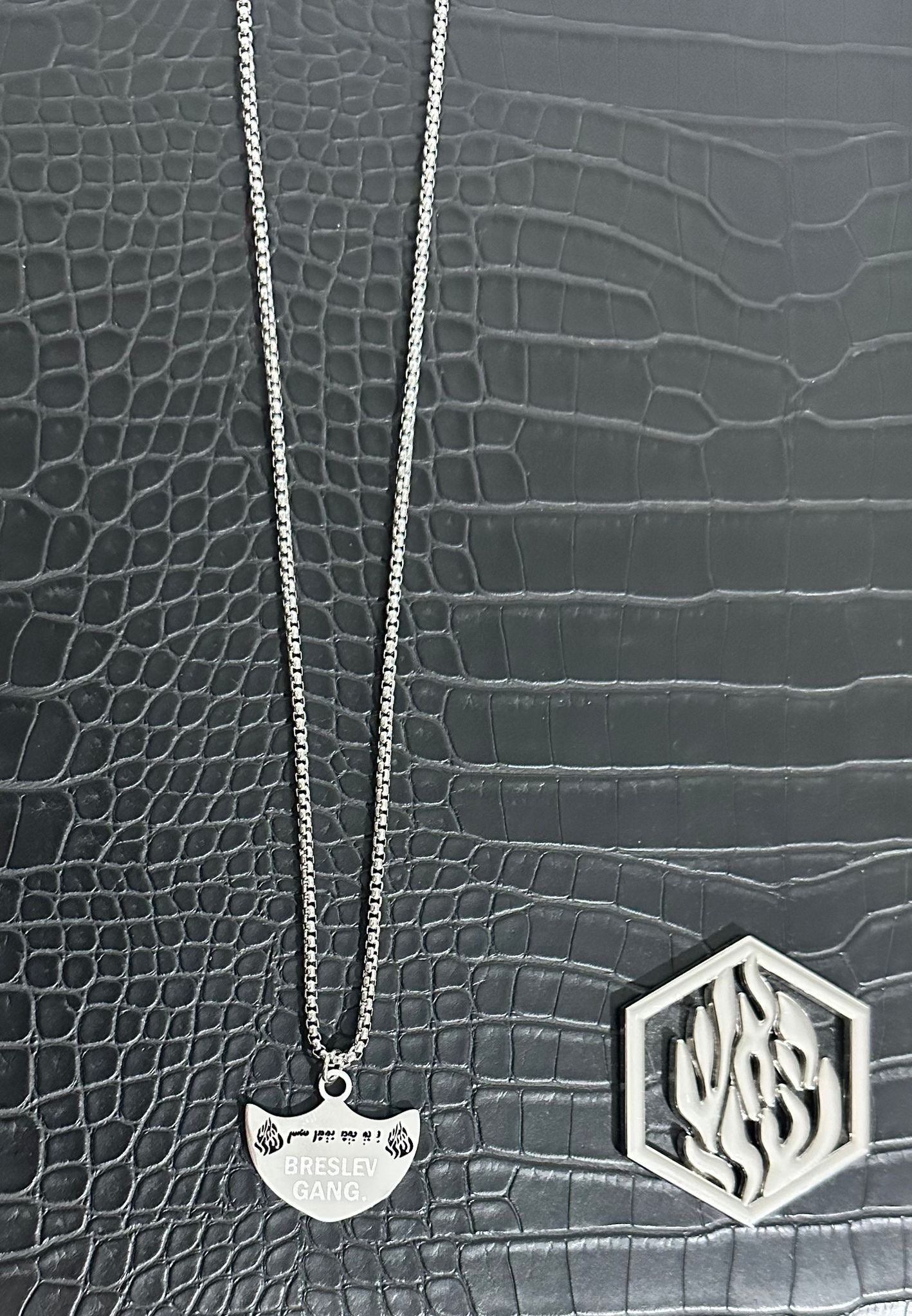 Breslev Gang Anchor Necklace