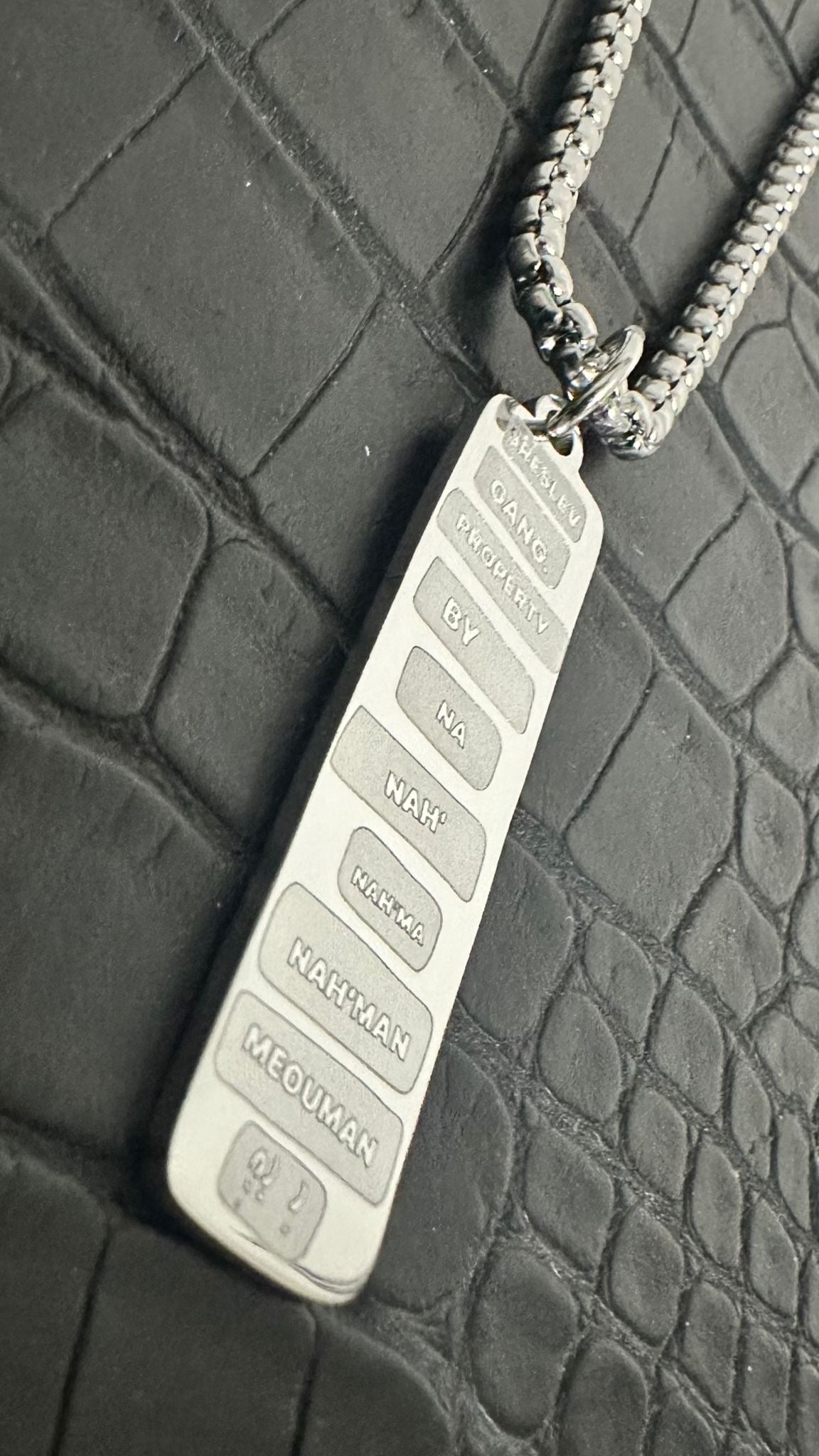 Necklace owned by the Breslev Gang