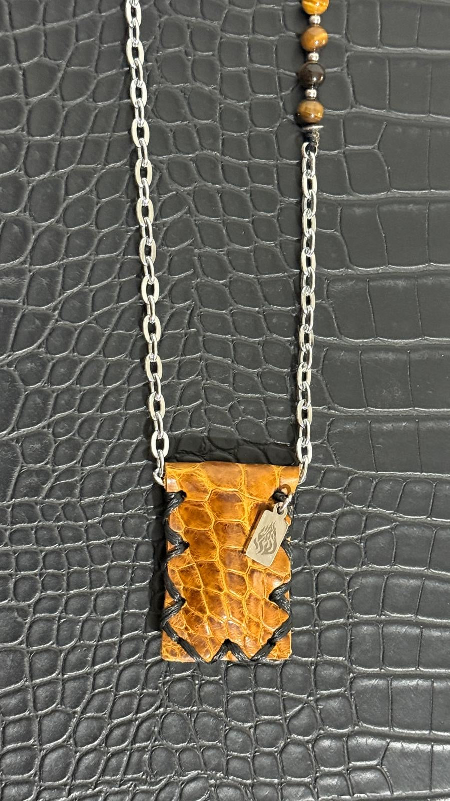 Petek Real Croco Camel