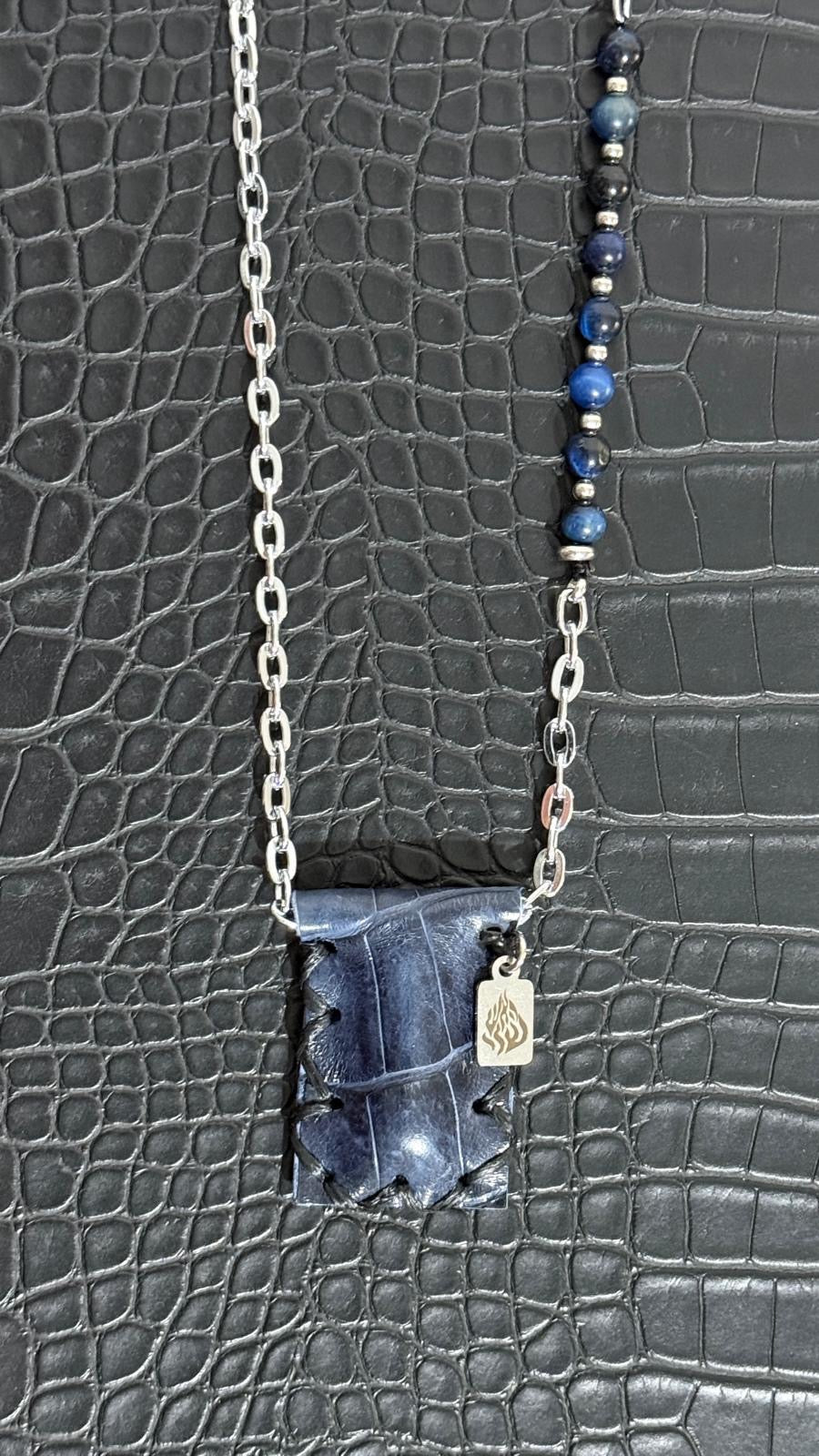 Petek Real Croco Blue Night