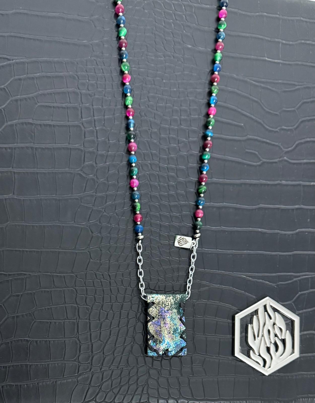 Petek blue green pink