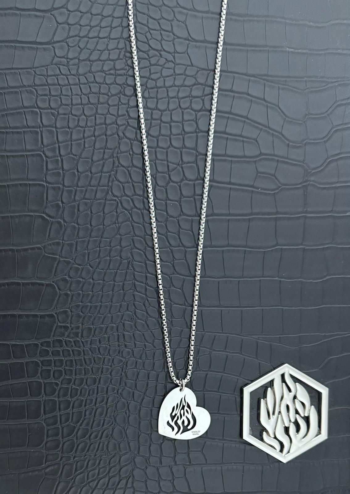 Necklace Love + Fire