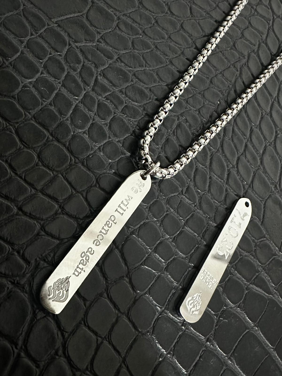 Necklace « we will dance again »