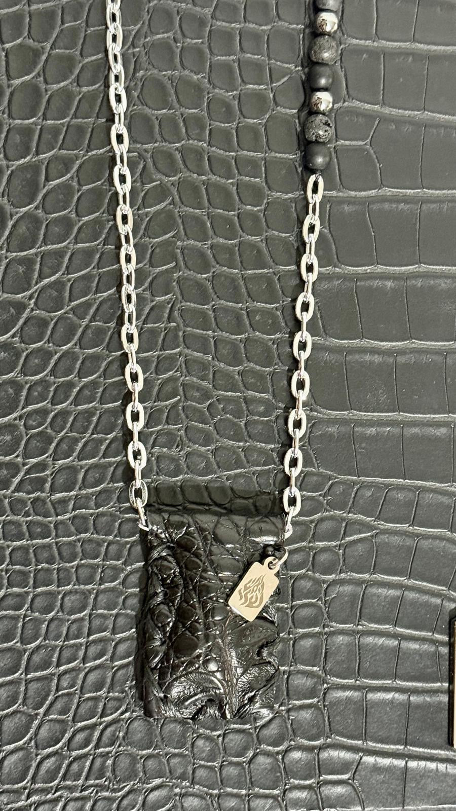 Petek Real Croco Black