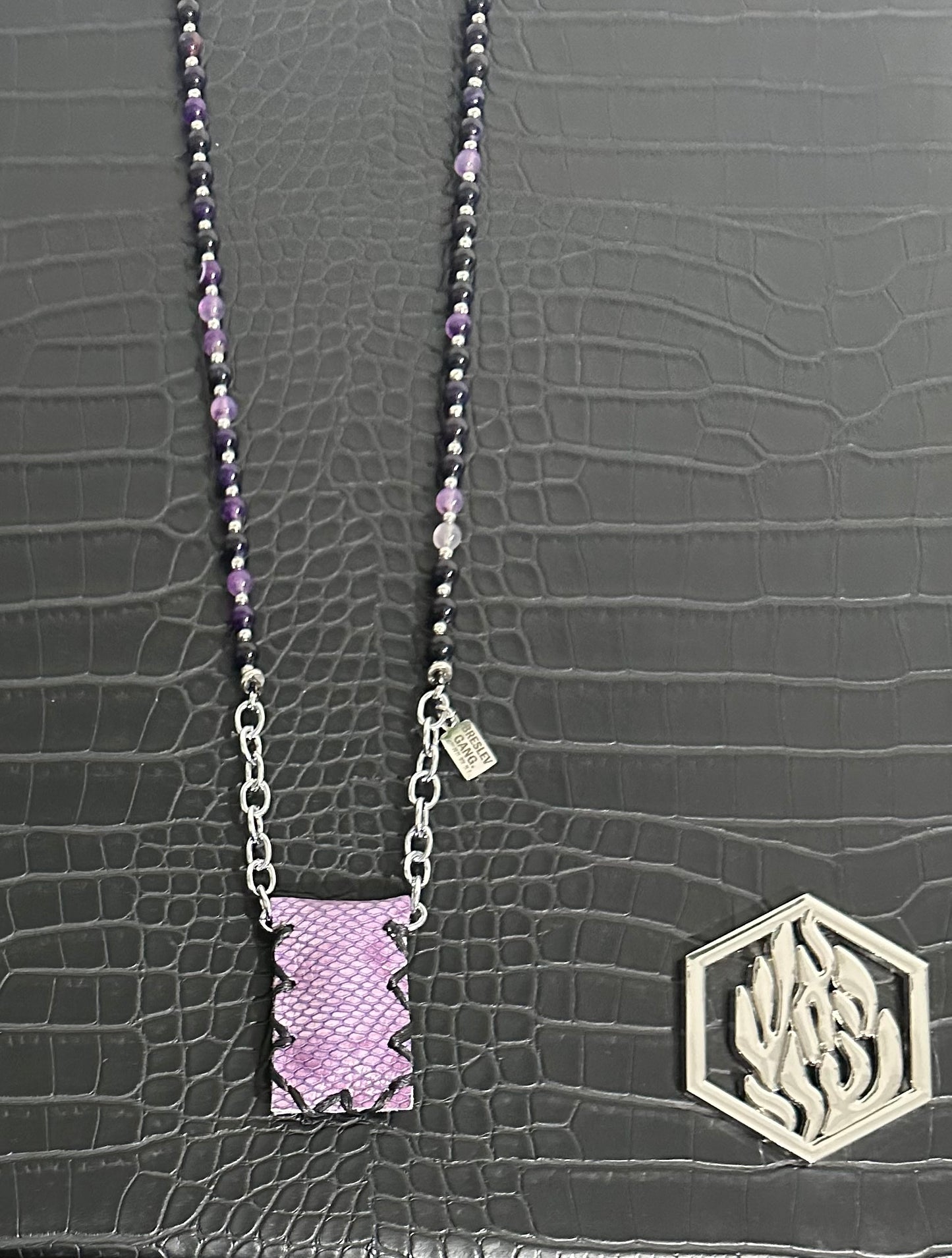 Petek Breslev Purple Amethyst