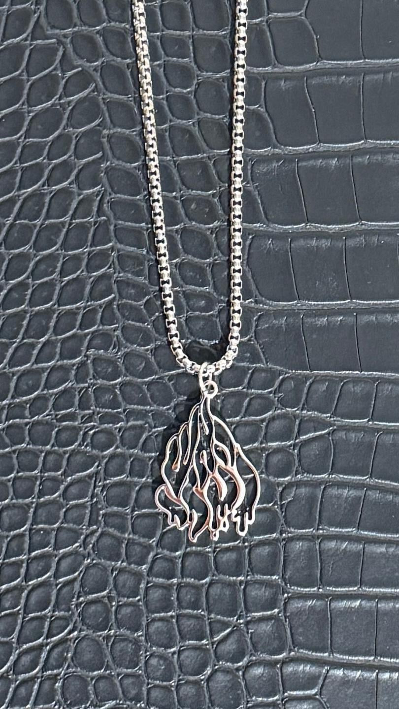 Necklace Fire Street Art