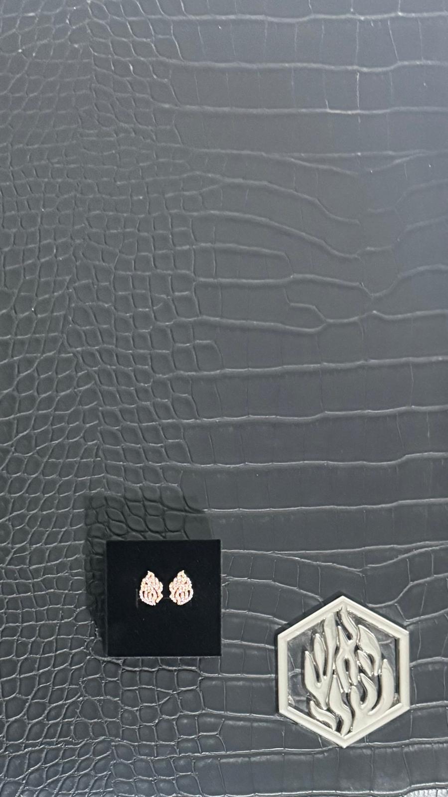 Aech Cheli Rose Gold Earrings