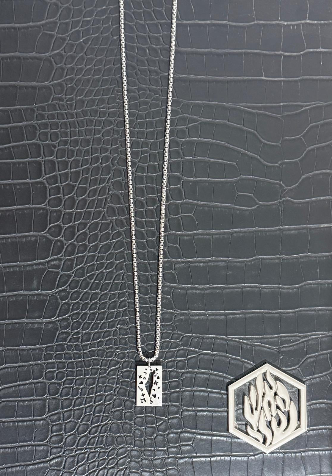 Necklace Israel Alphabet