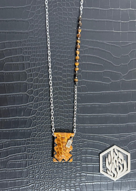 Petek Real Croco Camel