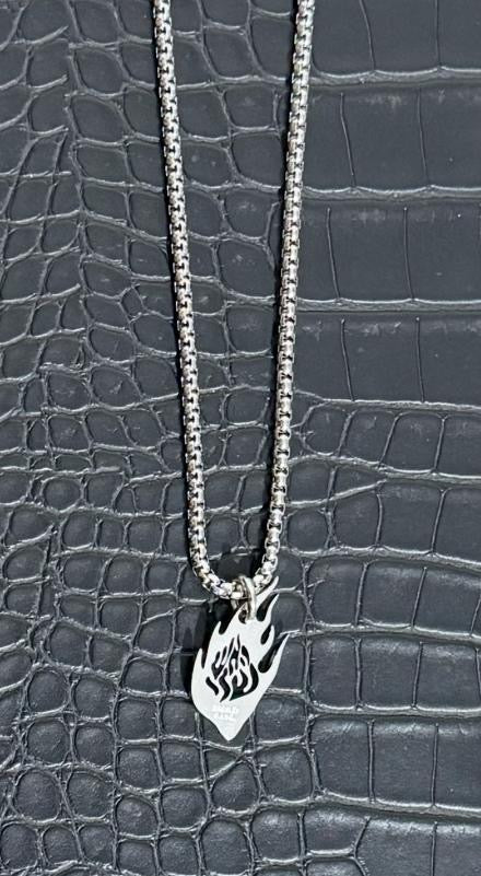 Double Fire Necklace