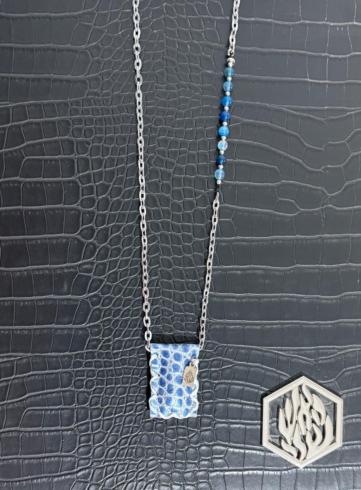 Petek Real Croco Blue Bright