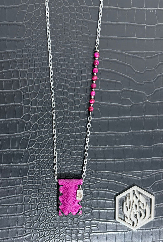 Petek Pink Chaîne + Perles 26’