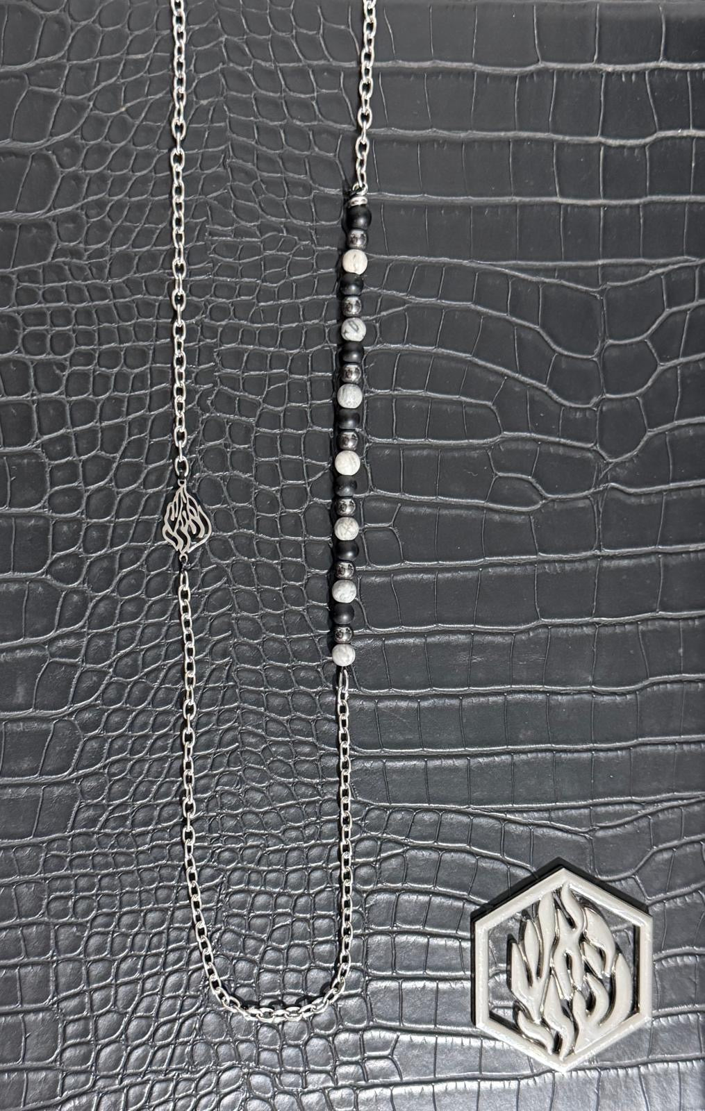 Collier Aech Cheli Black & Grey Winter 26’