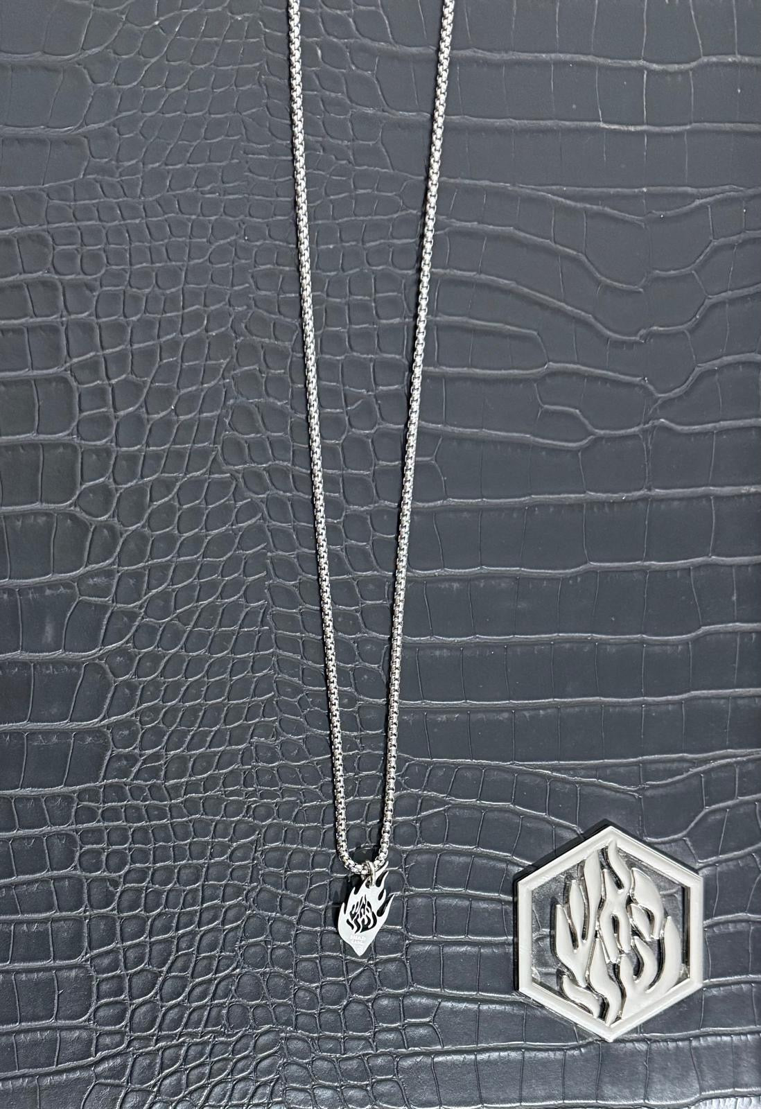 Double Fire Necklace