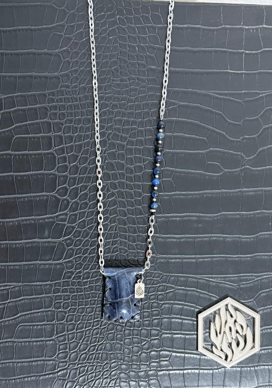 Petek Real Croco Blue Night